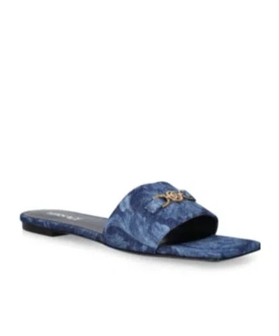 Versace Denim Flats
