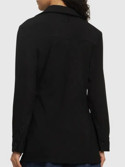 Jacquemus La Chemise Pablo Shirt And Blouse Black