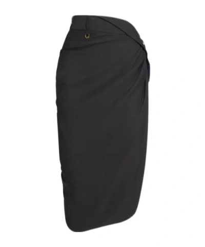 Jacquemus La Jupe Saudade Medium Length Half-length Skirt