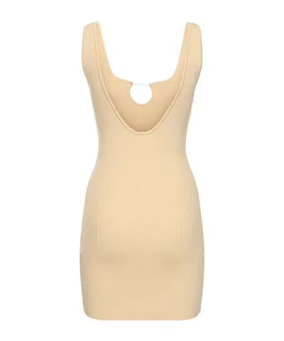 Jacquemus La Mini Robe Sierra Knitted Mini Dress