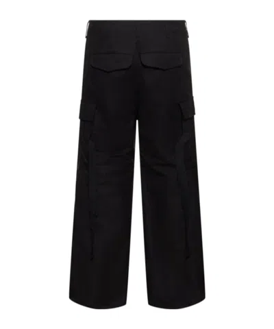 Doublet Belt-loop Overalls In Black
