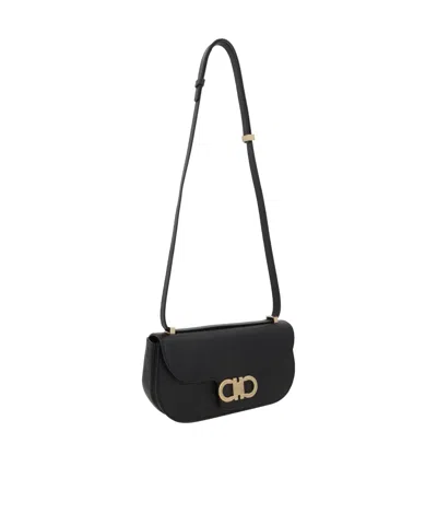 Ferragamo Double Gancini Mini Crossbody Bag