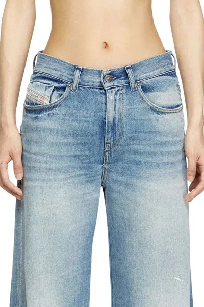 Diesel 1978 D-akemi 09h95 Bootcut Jeans In Blue