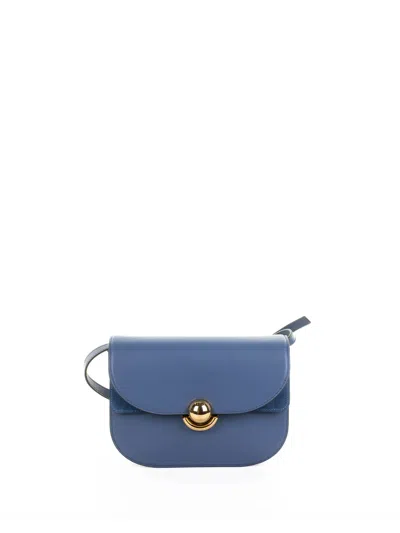 Furla Shoulder Bag S In Blue Leather