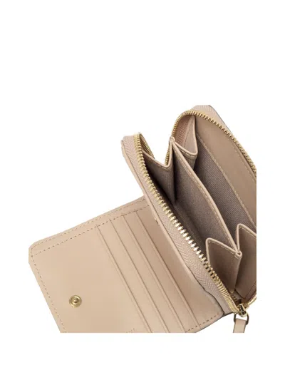 Gianni Chiarini Wallets Small Cream Cowhide Wallet