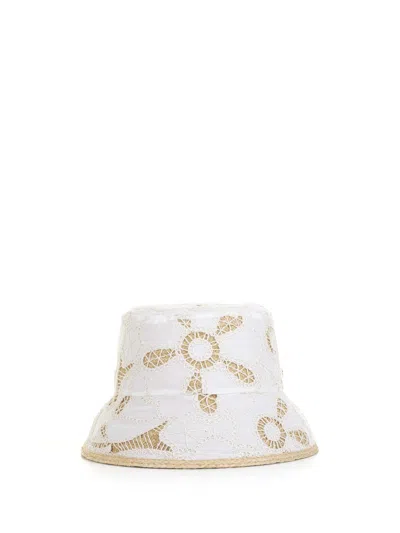 Helen Kaminski Lizette Raffia Bucket Hat
