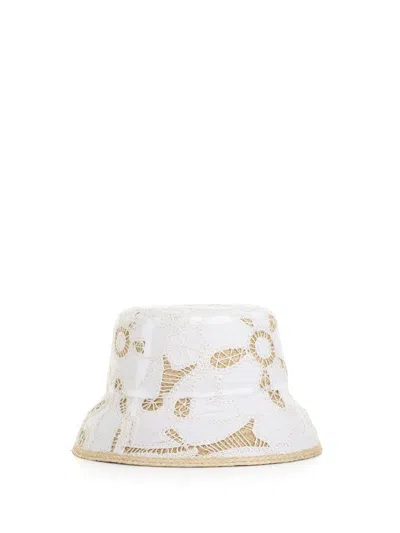 Helen Kaminski Lizette Raffia Bucket Hat