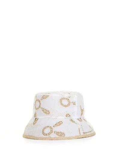 Helen Kaminski Lizette Raffia Bucket Hat