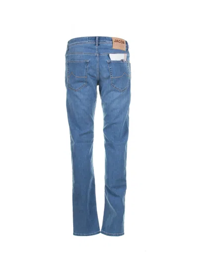 Jacob Cohen Jeans In Denim Blu Chiaro