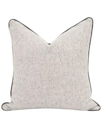 Essentials For Living Set Of 2 The Not So Basic 22in Essential Pillows In Gray