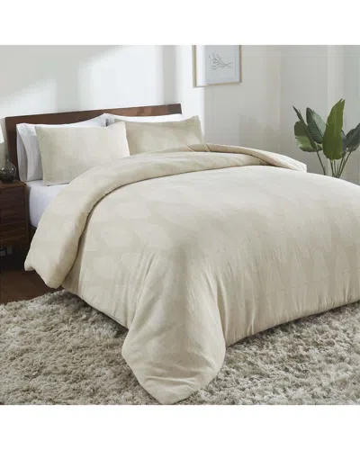 Superior Manali Woven Breathable Geometric Comforter Set