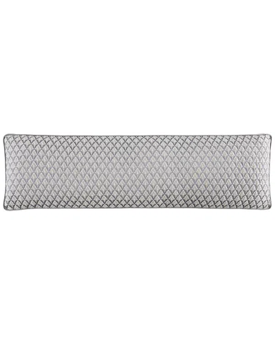 J Queen New York J.queen New York Krista Bolster Decorative Throw Pillow In Gray