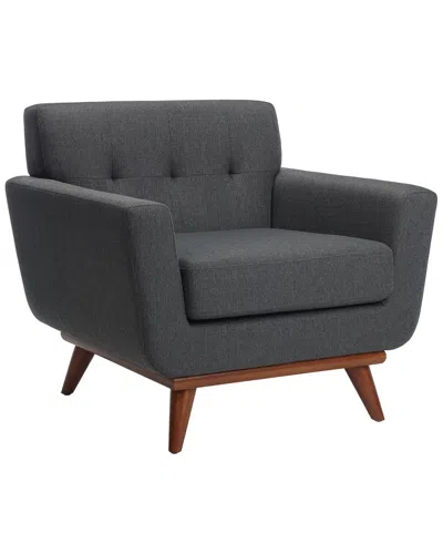 Safavieh Couture Do Not Use  Opal Linen Tufted Arm Chair