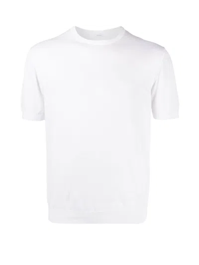 Malo T-shirt Girocollo In Jersey Di Cotone