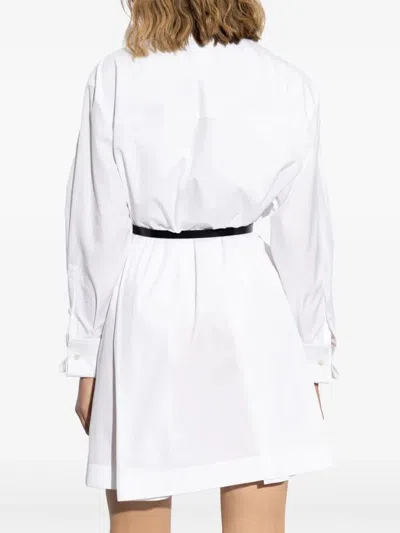 Max Mara Alcade Poplin Oversized Mini Dress Clothing