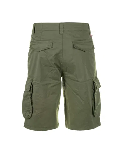Mc2 Saint Barth Bermuda Freeport Military Green With Pockets