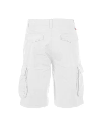 Mc2 Saint Barth Bermuda Freeport White With Pockets