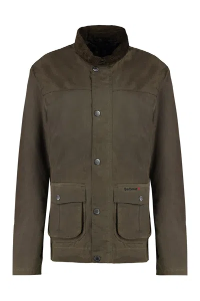 Shop Barbour Brunden Waxed Cotton Jacket