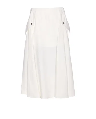 Bottega Veneta Viscose Melange Fluid Skirt