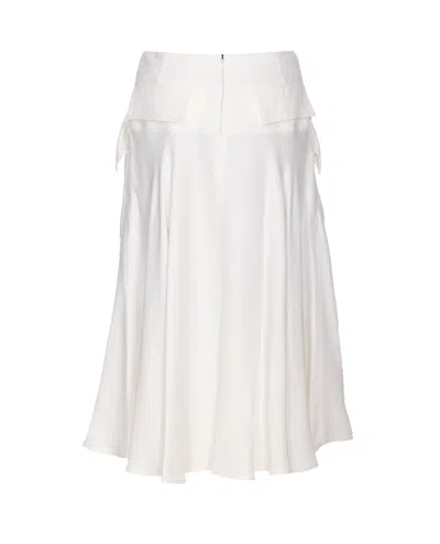 Bottega Veneta Viscose Melange Fluid Skirt