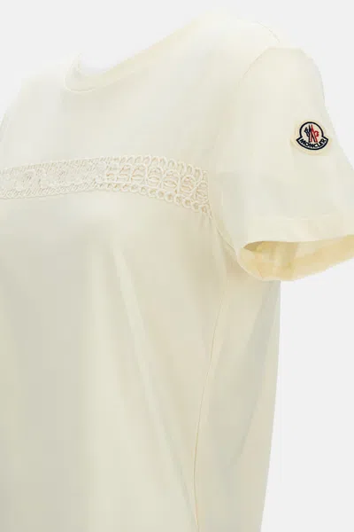 Moncler T-shirt With Embroidered Logo
