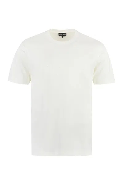 Giorgio Armani Logo Viscose T-shirt