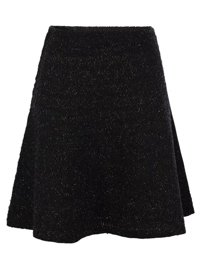 Fabiana Filippi Tweed Effect Flared Skirt