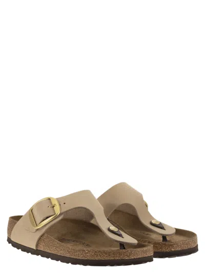 BIRKENSTOCK GIZEH BIG BUCKLE - FLIP-FLOPS WITH BUCKLE 