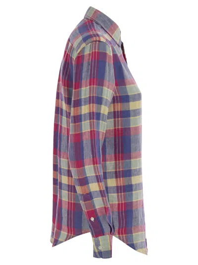 Polo Ralph Lauren Calssic-fit Linen Plaid Shirt