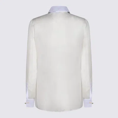 Elisabetta Franchi White Silk Shirt