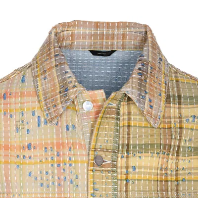 Fendi Men Ff Patchwork Jeans Jacket