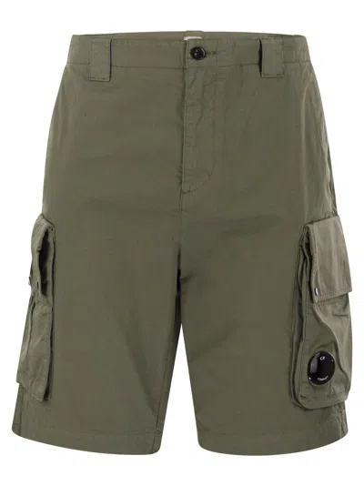 C.p. Company Cp Company Cotton Gabardine Shorts
