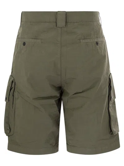 C.p. Company Cp Company Cotton Gabardine Shorts