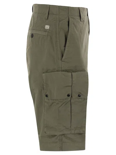 C.p. Company Cp Company Cotton Gabardine Shorts
