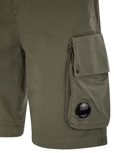 C.p. Company Cp Company Cotton Gabardine Shorts