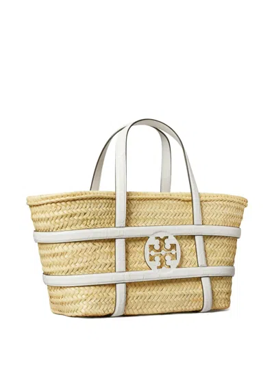Tory Burch Ella Small Straw Basket Tote