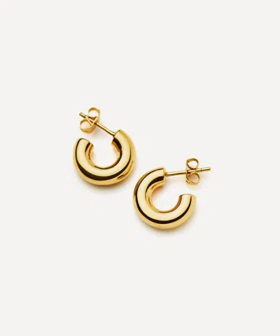 Missoma 18ct Gold-plated Vermeil Silver Chubby Small Hoop Earrings