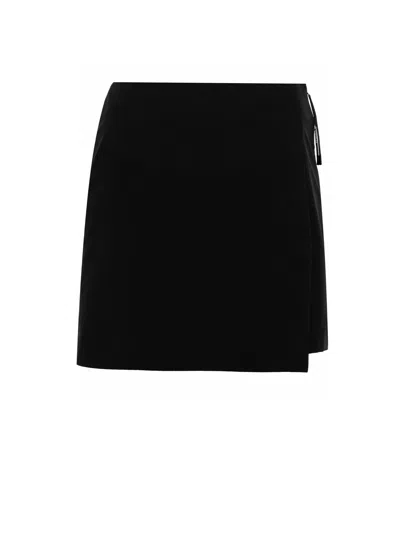 Moncler High-waisted Layered-effect Shorts