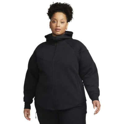 Nike Women's  Sportswear Tech Fleece Windrunner Full-zip Hoodie (plus Size)