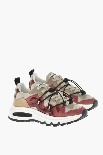 Dsquared2 Low-top Runds2 Sneakers With Drawstrings