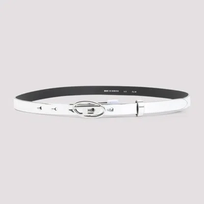 Diesel Adjustable Loop Belt Crafted Polyester Leather