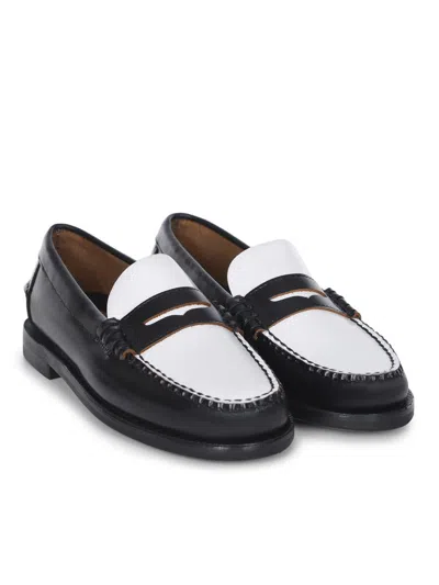 Sebago Classic Dan Loafer Black/white