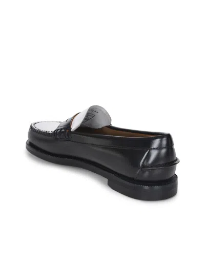 Sebago Classic Dan Loafer Black/white