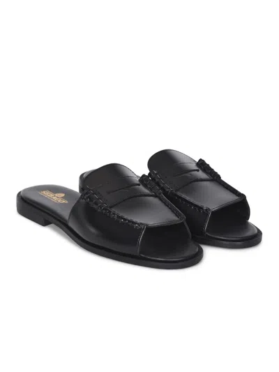 Sebago Dan Slide In Black