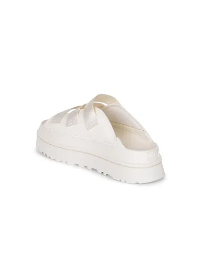 Ugg Goldenglow Ivory Fabric Blend Slippers