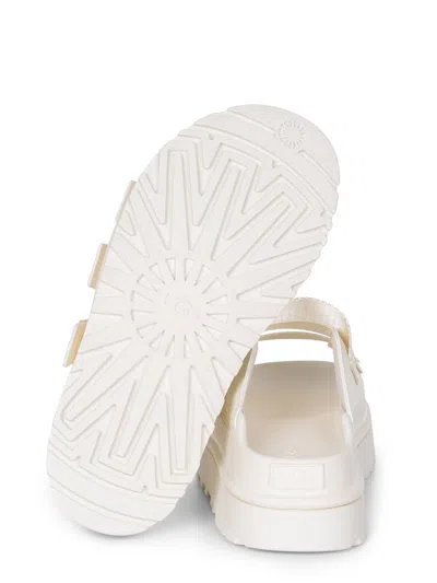 Ugg Goldenglow Ivory Fabric Blend Slippers