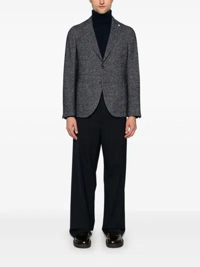 Manuel Ritz Check-pattern Blazer