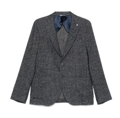 Manuel Ritz Check-pattern Blazer