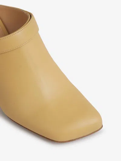 Chloé Andrea Calfskin Buckle Mule Pumps