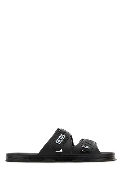 Gcds Embossed-logo Flat Pool Slides